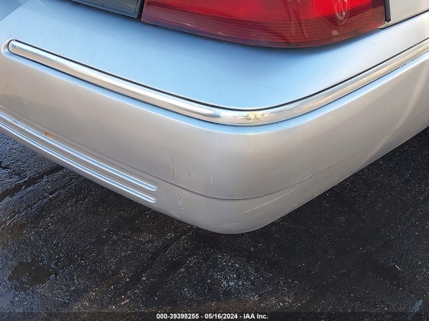 2008 Mercury Grand Marquis Ls VIN: 2MEFM75V58X634833 Lot: 39398255