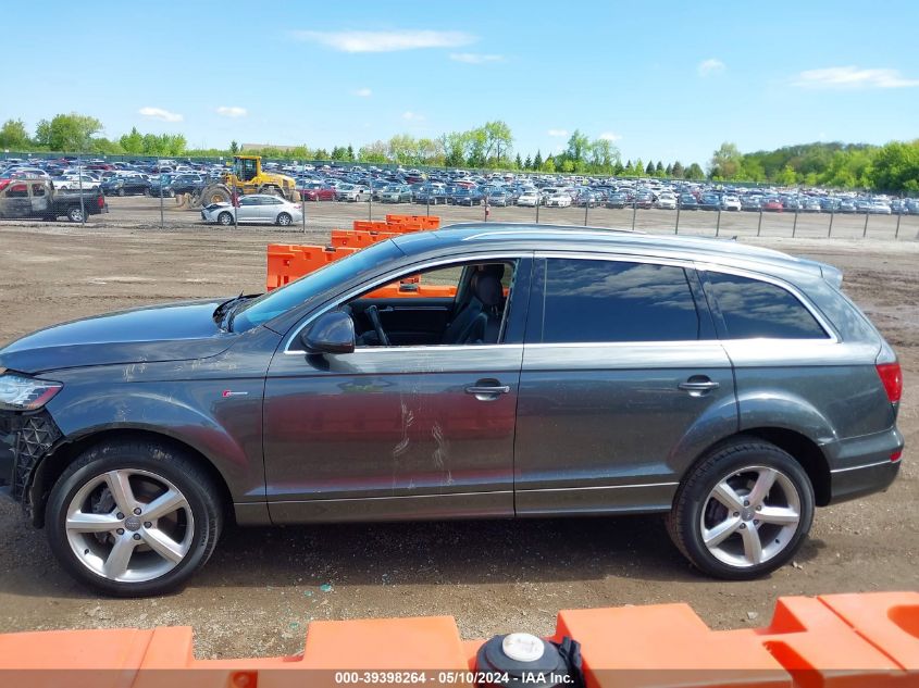 2015 Audi Q7 3.0T S Line Prestige VIN: WA1DGAFE7FD017525 Lot: 39398264