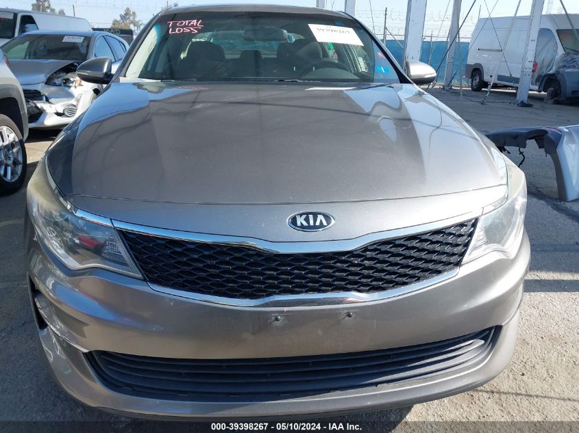 2017 Kia Optima Lx VIN: 5XXGT4L30HG142314 Lot: 39398267