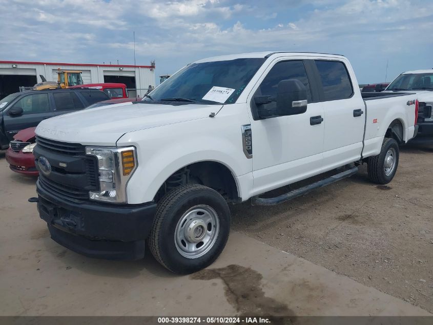 2019 Ford F-250 Xl VIN: 1FT7W2B62KEC41428 Lot: 39398274