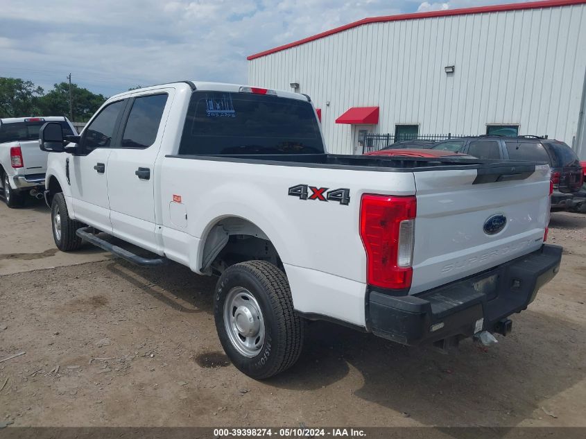 2019 Ford F-250 Xl VIN: 1FT7W2B62KEC41428 Lot: 39398274