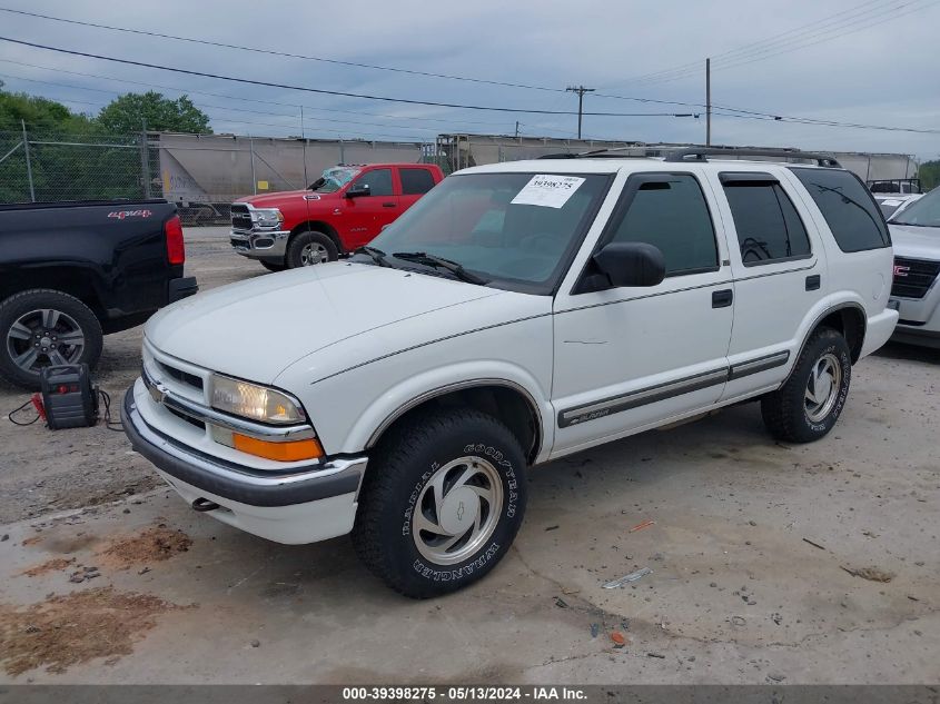 2000 Chevrolet Blazer VIN: 1GNDT13WXYK209994 Lot: 39398275