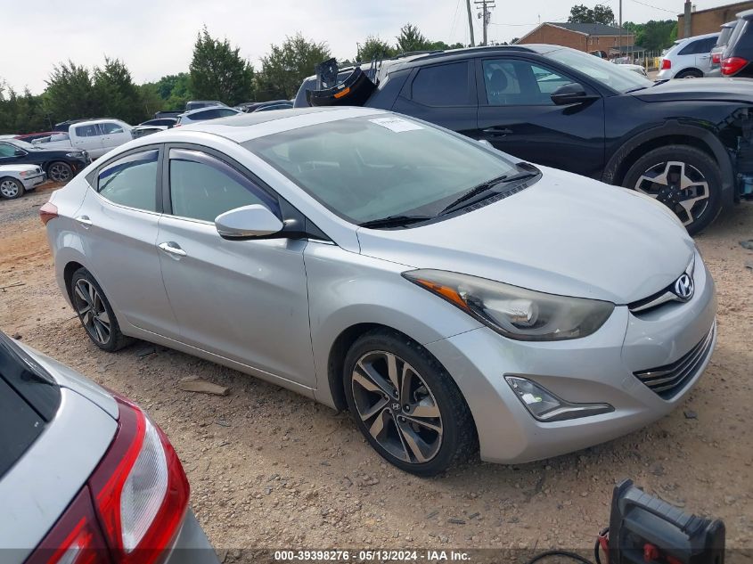 2014 Hyundai Elantra Limited VIN: KMHDH4AE1EU087057 Lot: 39398276