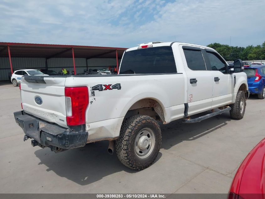 2019 Ford F-250 Xl VIN: 1FT7W2B66KED86293 Lot: 39398283