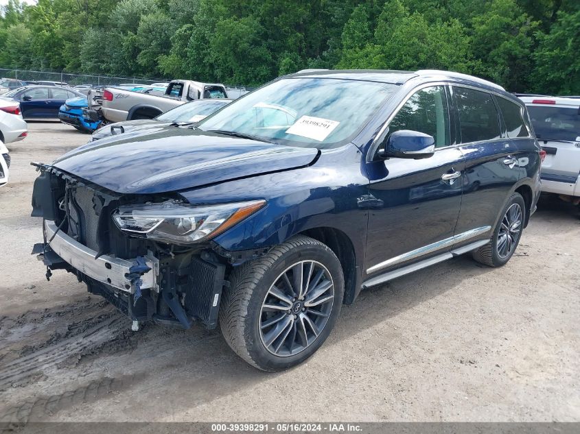 2017 Infiniti Qx60 VIN: 5N1DL0MM7HC509627 Lot: 39398291