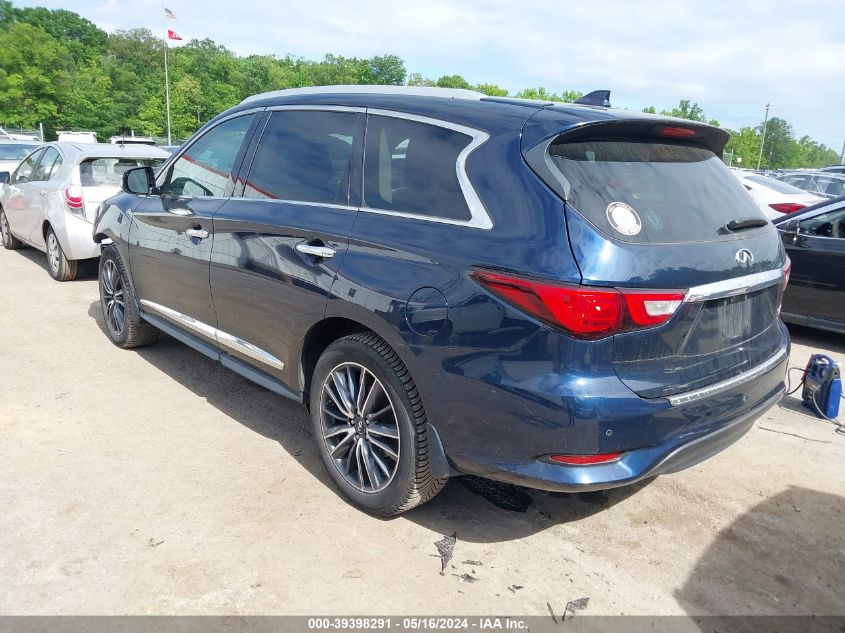 2017 Infiniti Qx60 VIN: 5N1DL0MM7HC509627 Lot: 39398291