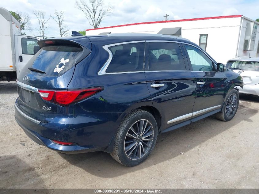 2017 Infiniti Qx60 VIN: 5N1DL0MM7HC509627 Lot: 39398291