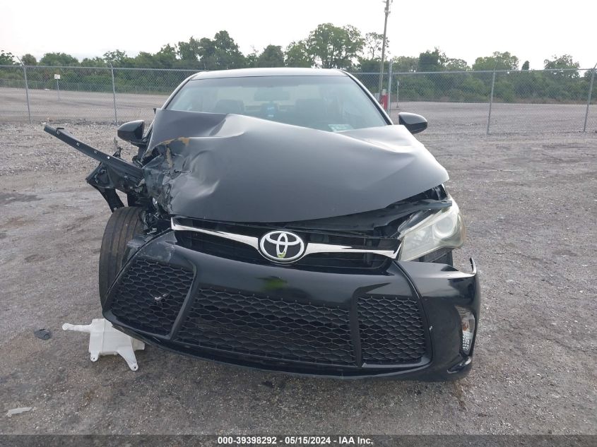 2016 Toyota Camry Se VIN: 4T1BF1FK2GU253552 Lot: 39398292