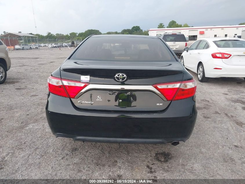 2016 Toyota Camry Se VIN: 4T1BF1FK2GU253552 Lot: 39398292