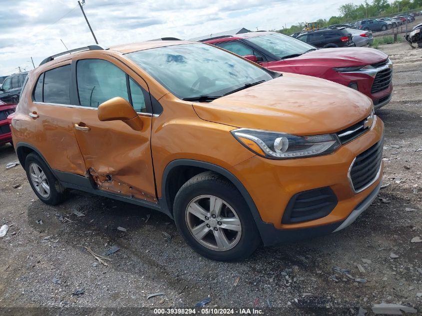 2017 Chevrolet Trax Lt VIN: 3GNCJPSB3HL171879 Lot: 39398294