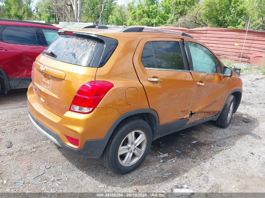 2017 Chevrolet Trax Lt VIN: 3GNCJPSB3HL171879 Lot: 39398294