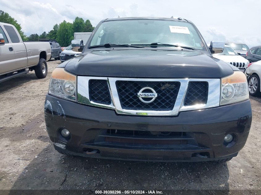 2011 Nissan Armada Platinum VIN: 5N1BA0NC8BN618399 Lot: 39398296