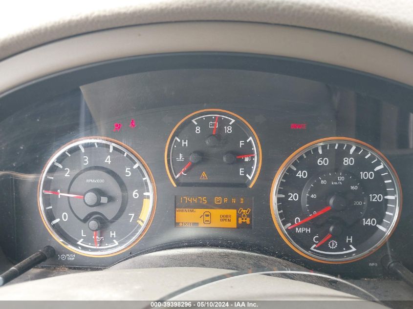 2011 Nissan Armada Platinum VIN: 5N1BA0NC8BN618399 Lot: 39398296