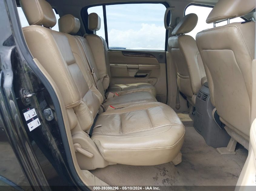 2011 Nissan Armada Platinum VIN: 5N1BA0NC8BN618399 Lot: 39398296