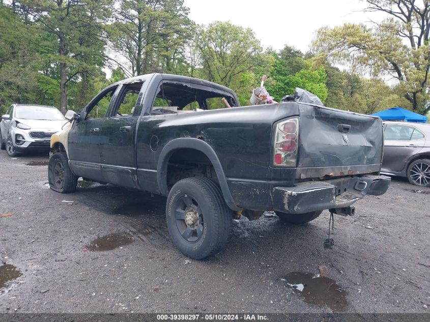 2003 Dodge Ram 2500 Slt/Laramie/St VIN: 1D7KU28D23J633944 Lot: 39398297