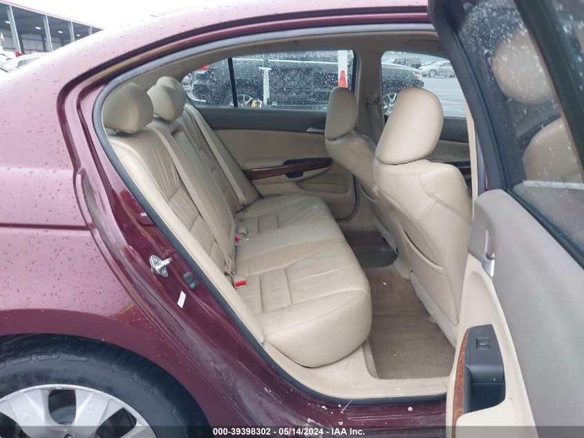 2009 Honda Accord 2.4 Ex-L VIN: 1HGCP26899A136542 Lot: 39398302