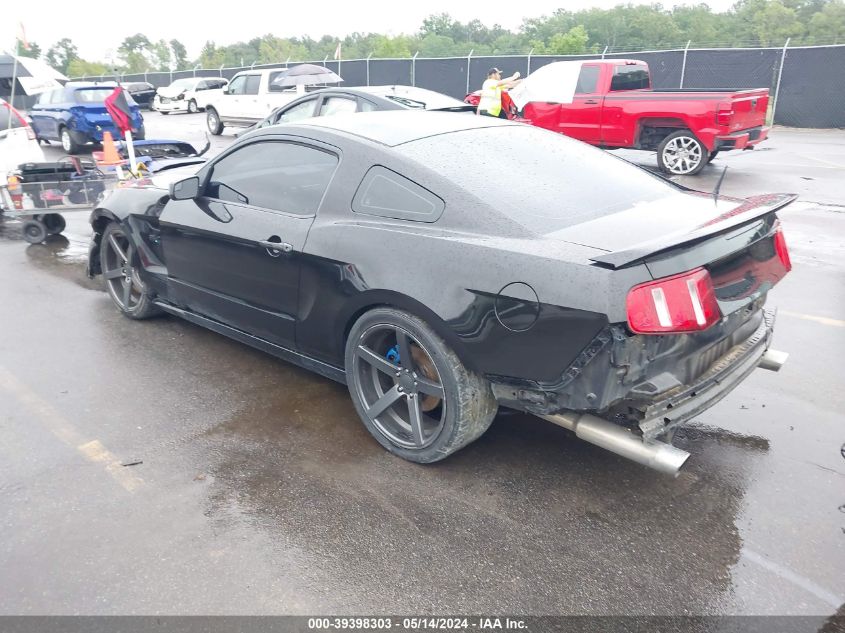 2012 Ford Mustang Gt VIN: 1ZVBP8CFXC5277018 Lot: 39398303