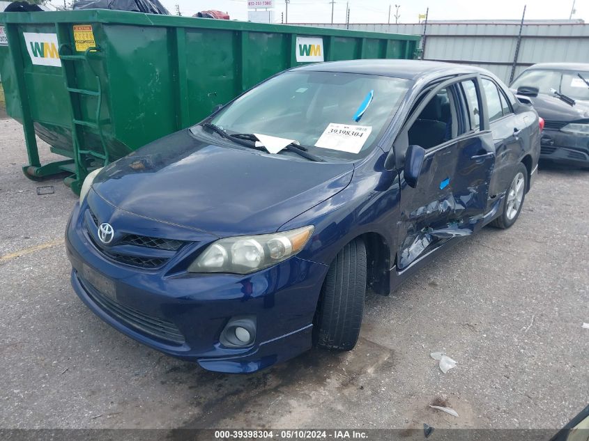 2011 Toyota Corolla S VIN: 2T1BU4EE8BC613369 Lot: 39398304