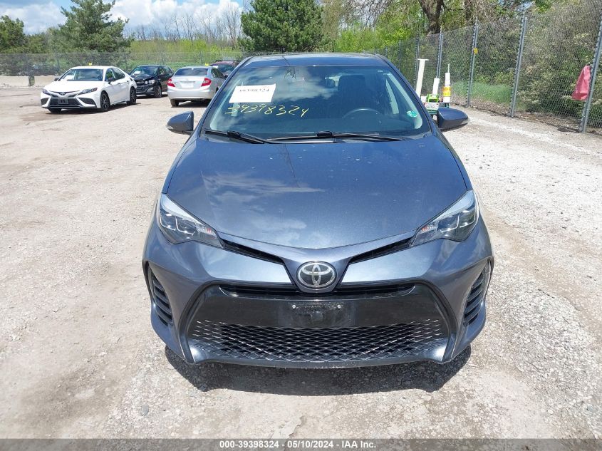 2017 Toyota Corolla Xse VIN: 2T1BURHE9HC828647 Lot: 39398324