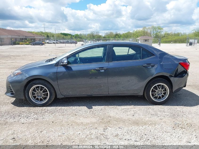 2017 Toyota Corolla Xse VIN: 2T1BURHE9HC828647 Lot: 39398324