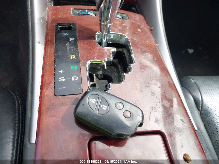 2007 Lexus Is 250 VIN: JTHBK262375039491 Lot: 39398336