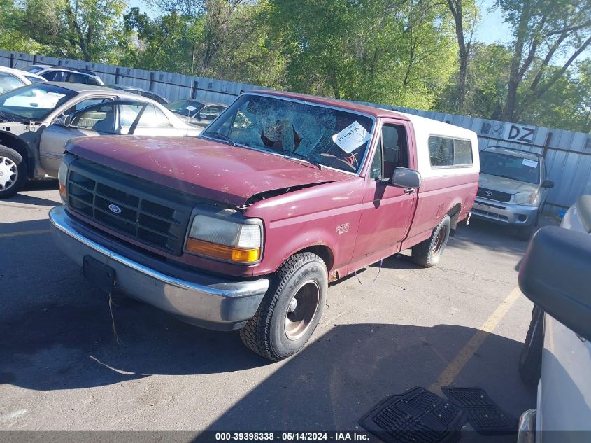 1992 Ford F150 VIN: 1FTEF15N9NPA11558 Lot: 39398338