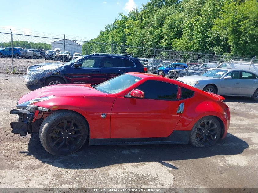 2018 Nissan 370Z Touring VIN: JN1AZ4EH4JM571259 Lot: 39398342