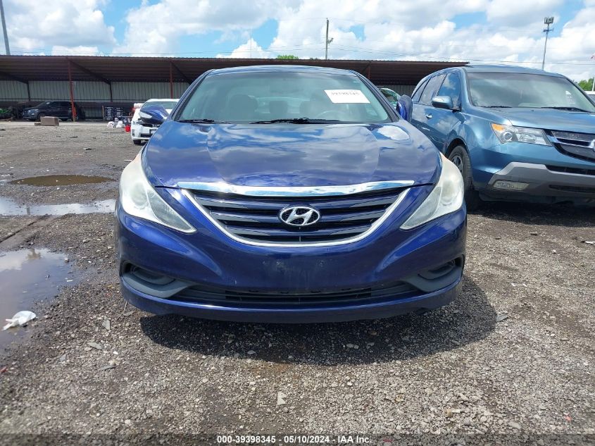 2014 Hyundai Sonata Gls VIN: 5NPEB4AC3EH825654 Lot: 39398345