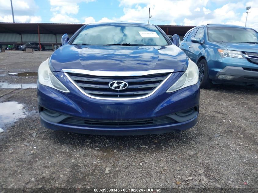 2014 Hyundai Sonata Gls VIN: 5NPEB4AC3EH825654 Lot: 39398345