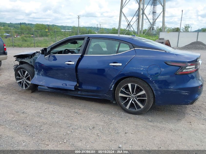 2021 Nissan Maxima Sv Xtronic Cvt VIN: 1N4AA6CV2MC507973 Lot: 39398351