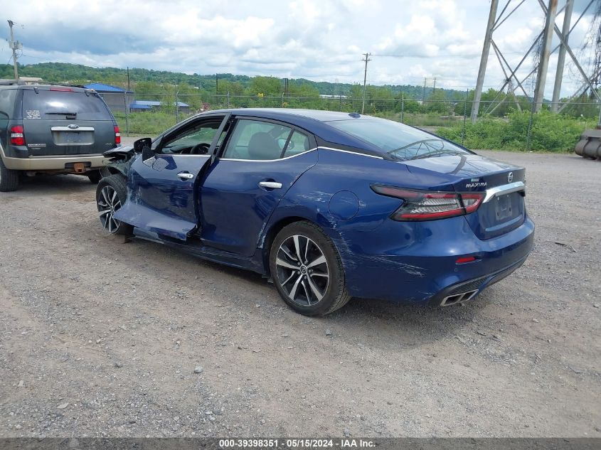 2021 Nissan Maxima Sv Xtronic Cvt VIN: 1N4AA6CV2MC507973 Lot: 39398351