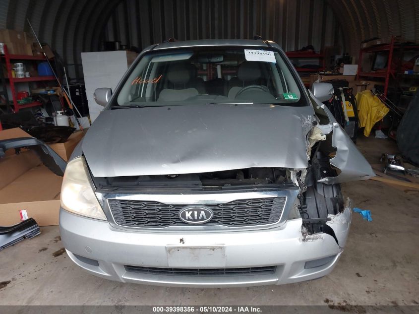 2012 Kia Sedona Lx VIN: KNDMG4C73C6446187 Lot: 39398356