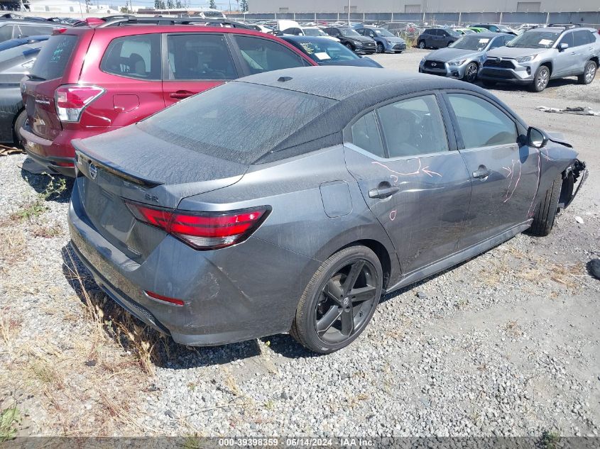 2022 Nissan Sentra Sr Xtronic Cvt VIN: 3N1AB8DV0NY213730 Lot: 39398359