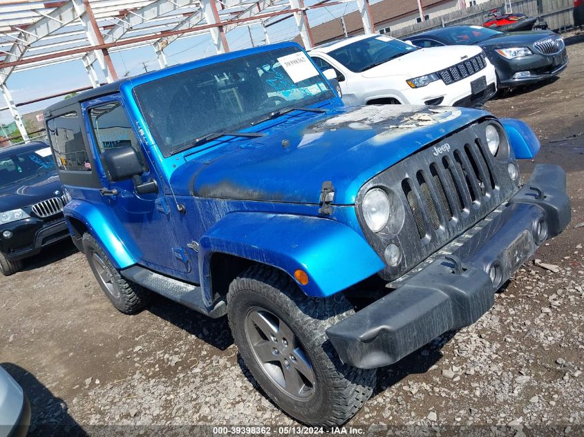 2014 Jeep Wrangler Freedom Edition VIN: 1C4AJWAG8EL204955 Lot: 39398362