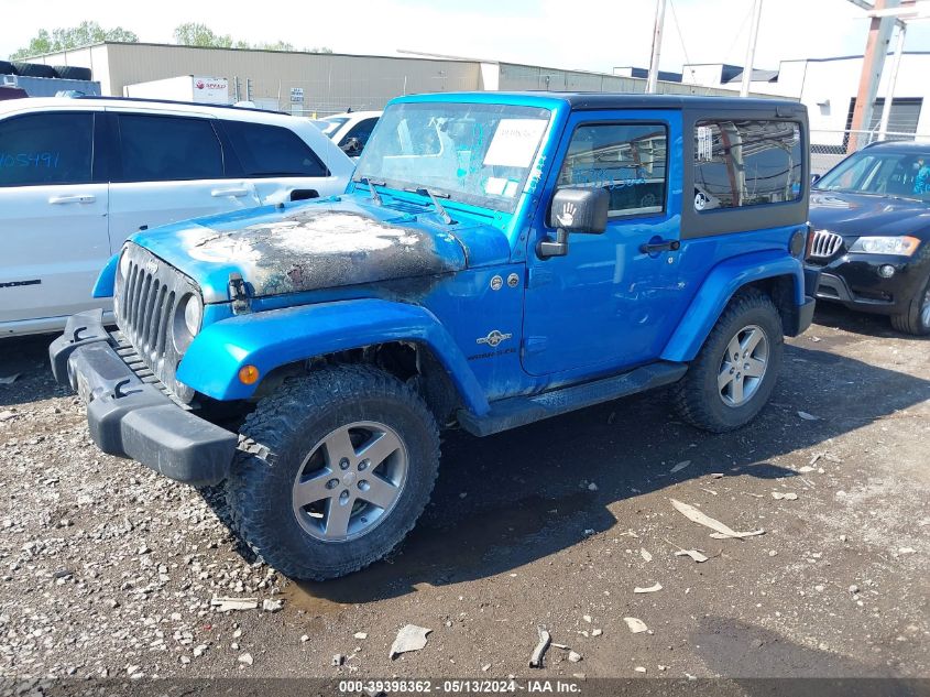 2014 Jeep Wrangler Freedom Edition VIN: 1C4AJWAG8EL204955 Lot: 39398362