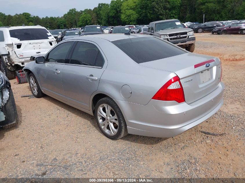 2012 Ford Fusion Se VIN: 3FAHP0HA9CR171366 Lot: 39398366