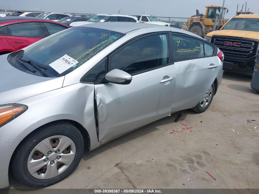 2015 Kia Forte Lx VIN: KNAFX4A67F5429497 Lot: 39398367