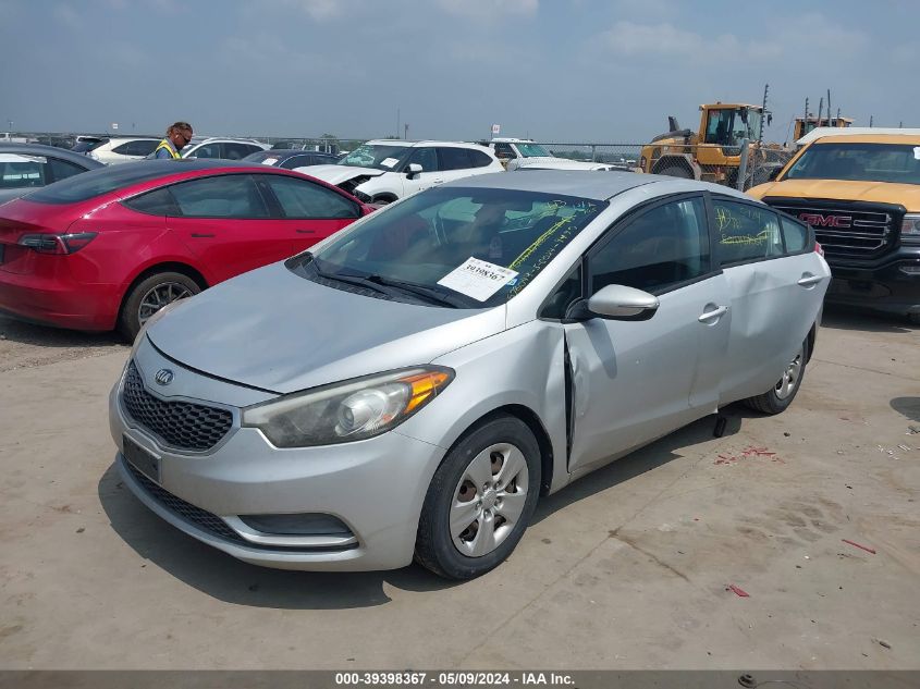 2015 Kia Forte Lx VIN: KNAFX4A67F5429497 Lot: 39398367