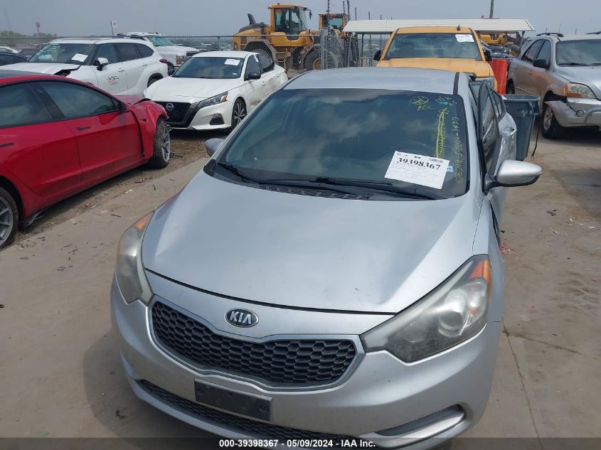 2015 Kia Forte Lx VIN: KNAFX4A67F5429497 Lot: 39398367