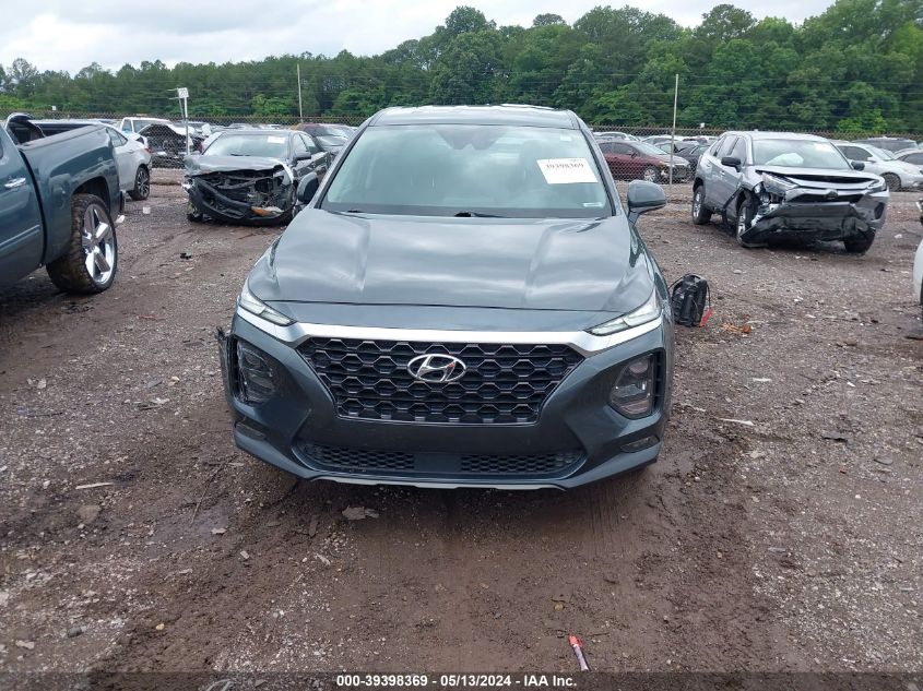 2019 Hyundai Santa Fe Sel VIN: 5NMS33AD2KH042479 Lot: 39398369