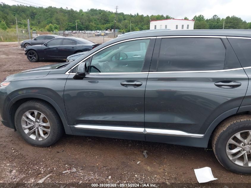 2019 Hyundai Santa Fe Sel VIN: 5NMS33AD2KH042479 Lot: 39398369