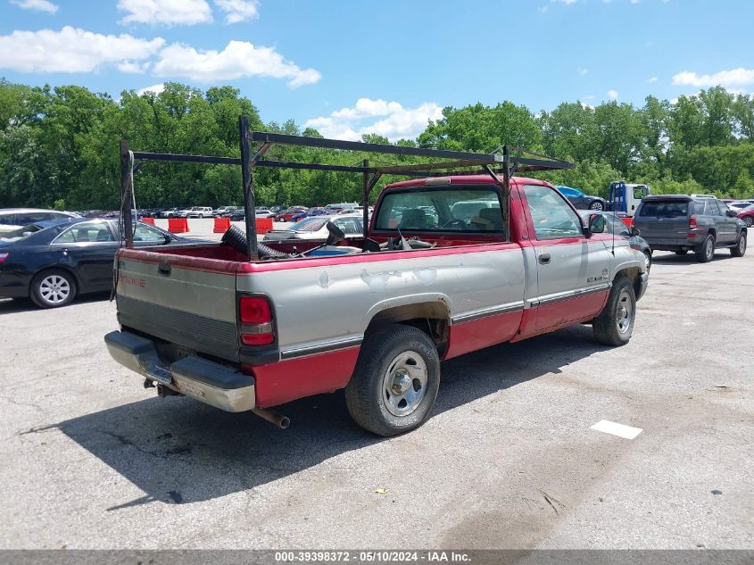 1997 Dodge Ram 1500 Lt VIN: 1B7HC16Y7VJ576635 Lot: 39398372