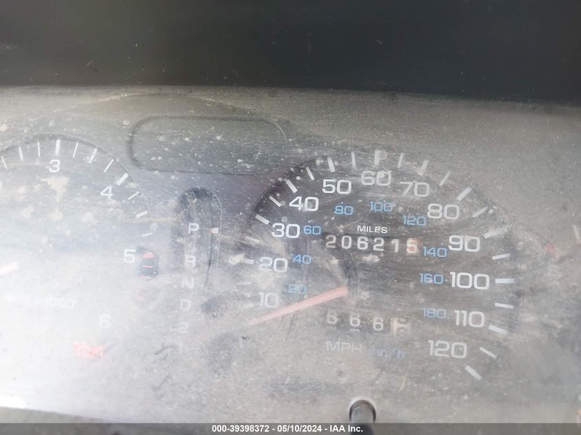 1997 Dodge Ram 1500 Lt VIN: 1B7HC16Y7VJ576635 Lot: 39398372