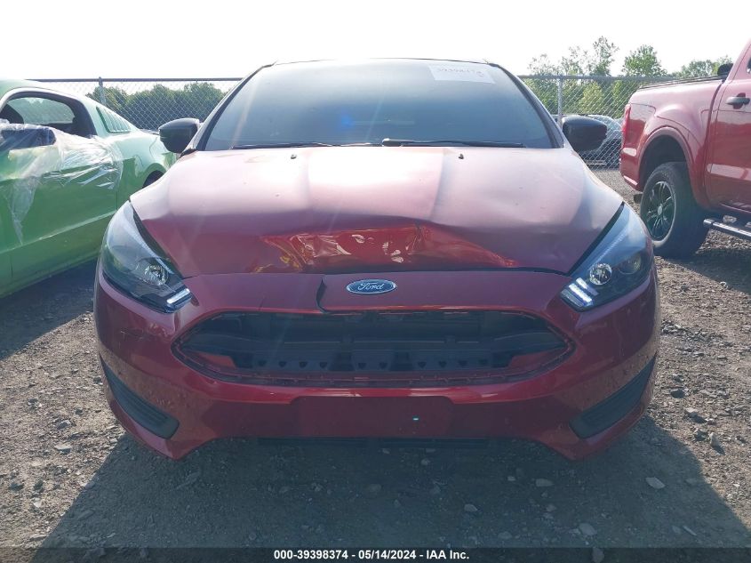 2016 Ford Focus Se VIN: 1FADP3F2XGL227038 Lot: 39398374