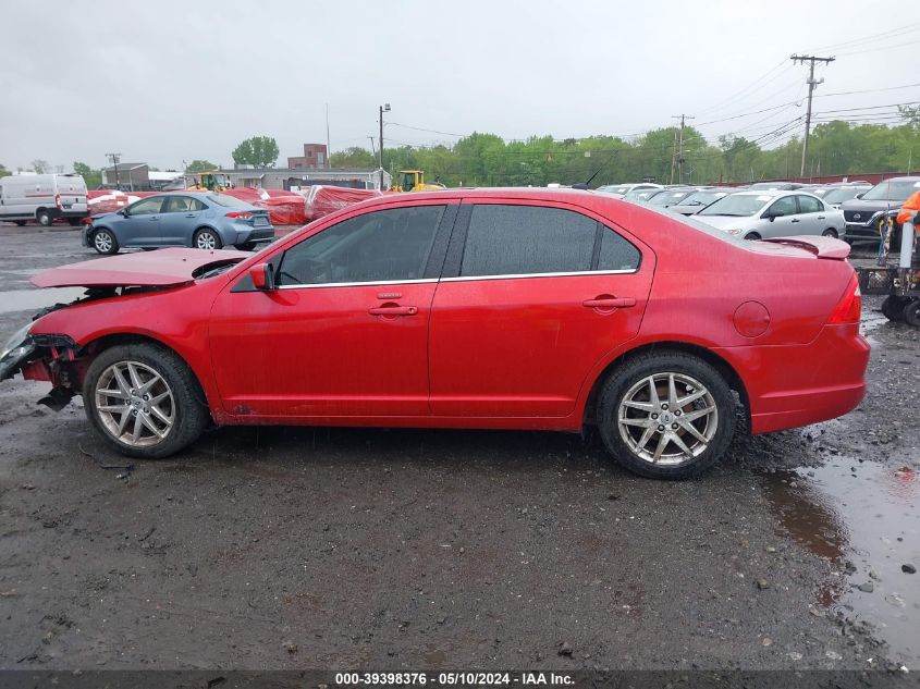 2012 Ford Fusion Sel VIN: 3FAHP0JA1CR327247 Lot: 39398376