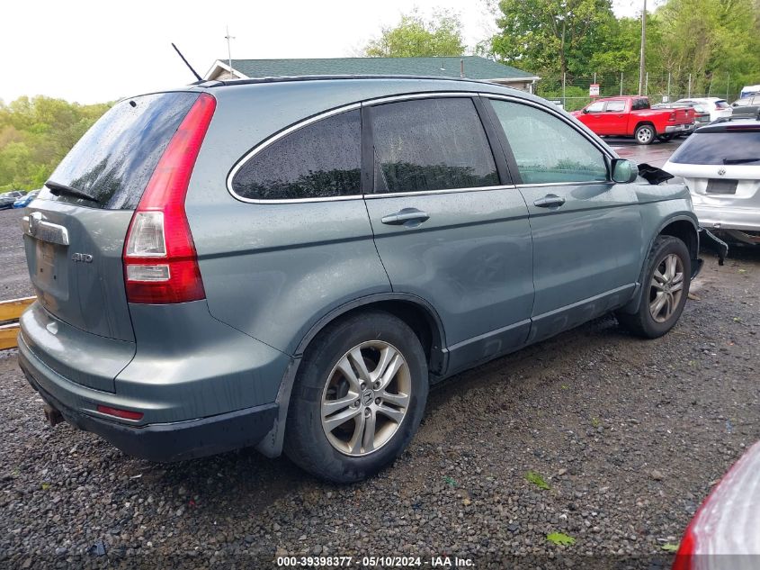 2010 Honda Cr-V Ex-L VIN: 5J6RE4H73AL058762 Lot: 39398377