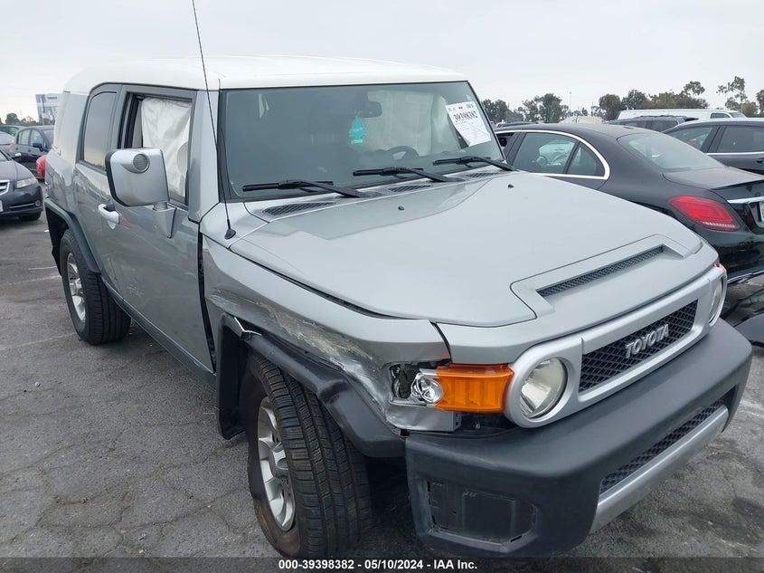 2012 Toyota Fj Cruiser VIN: JTEBU4BF9CK125234 Lot: 39398382