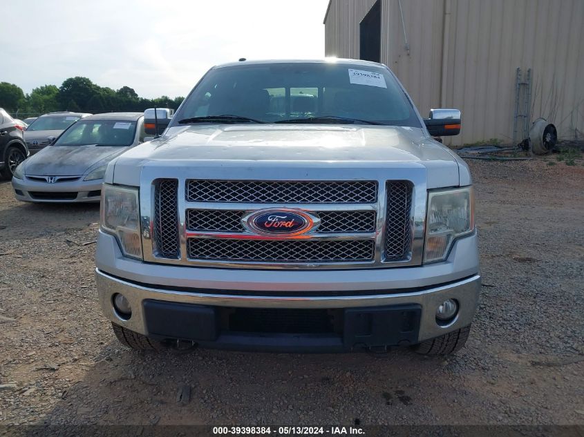 2012 Ford F-150 Lariat VIN: 1FTFW1ETXCFA10442 Lot: 39398384