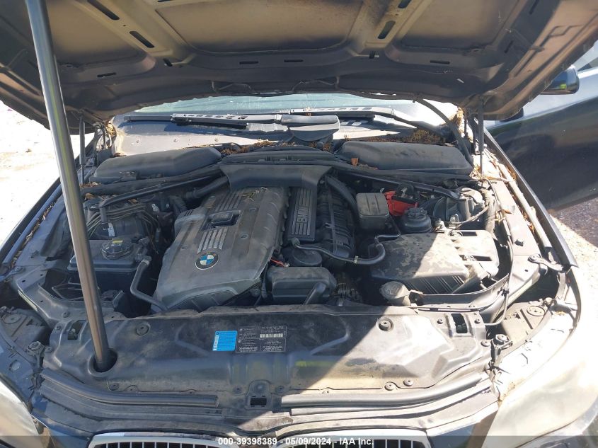 2007 BMW 530I VIN: WBANE73557CM54130 Lot: 39398389