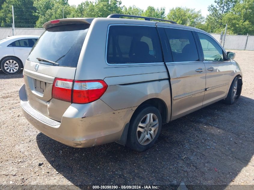 2006 Honda Odyssey Ex-L VIN: 5FNRL38646B404289 Lot: 39398390